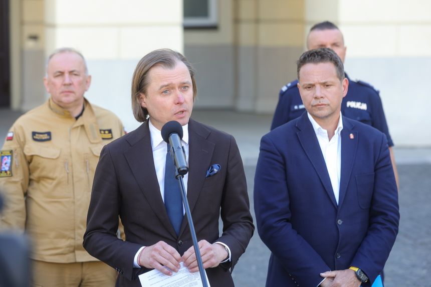 Pożary w Warszawie