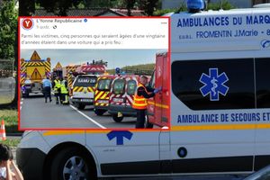 Wypadek we Francji