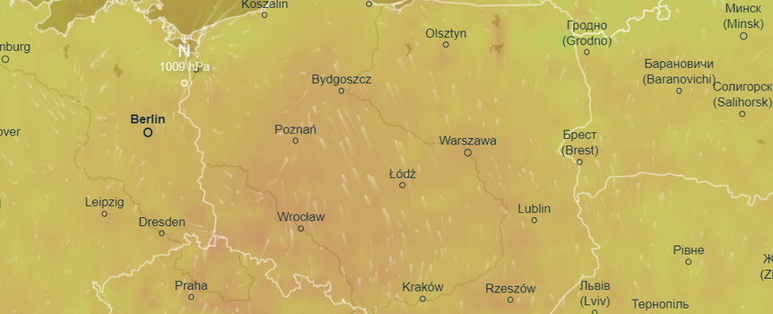 Pogodowa mapa