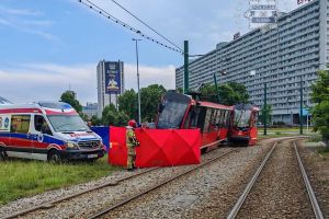 Wykolejenie tramwaju
