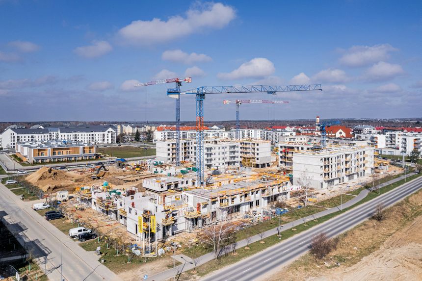 Budowa nowych mieszkań na Strzeszynie
