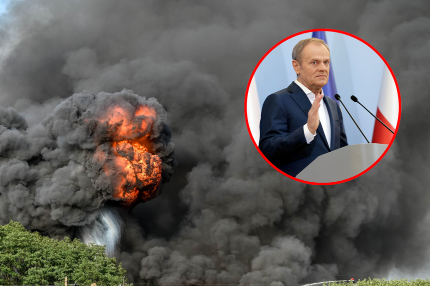 Donald Tusk o planowanych podpaleniach we Wrocławiu