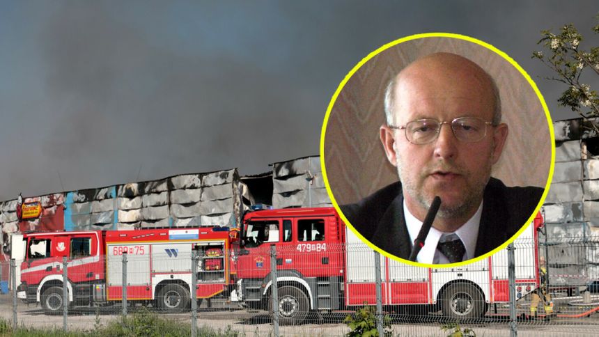 Pożar przy Marywilskiej