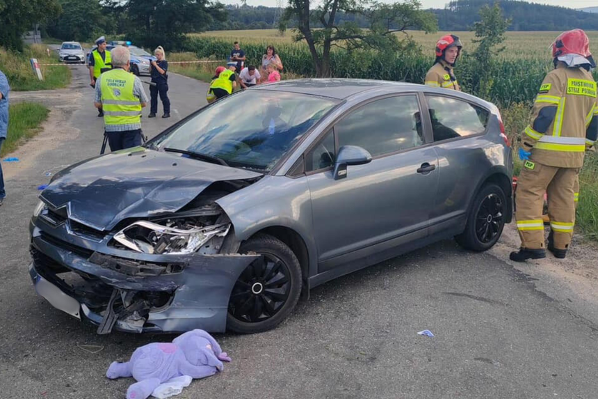 Wypadek w Piławie Górnej