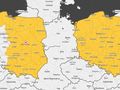 Mapa ostrzeżeń IMGW