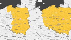 Mapa ostrzeżeń IMGW