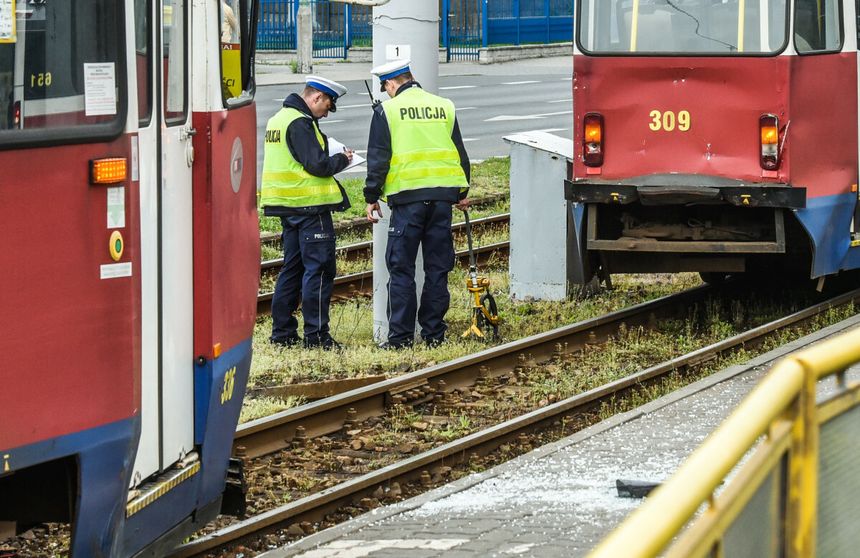Zderzenie tramwajów