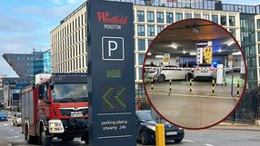 kolizja w Galerii Mokotów