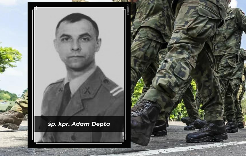 Nie żyje 35-letni kpr. Adam Depta. Żołnierz 1. Brygady Rakiet