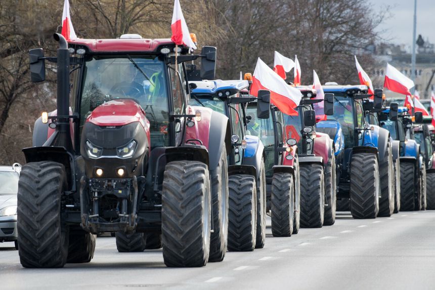 Protest rolników
