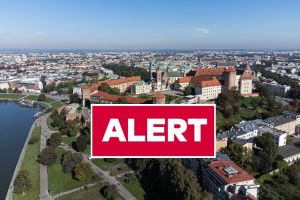 Kraków, alert 3. stopnia