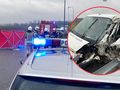Czekanów wypadek A1