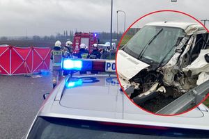 Czekanów wypadek A1