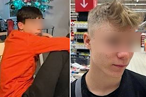 zaginieni: Mateusz (od lewej) i Daniel Bełdycki (z prawej)