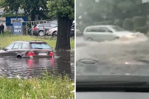Szczecin ulewa