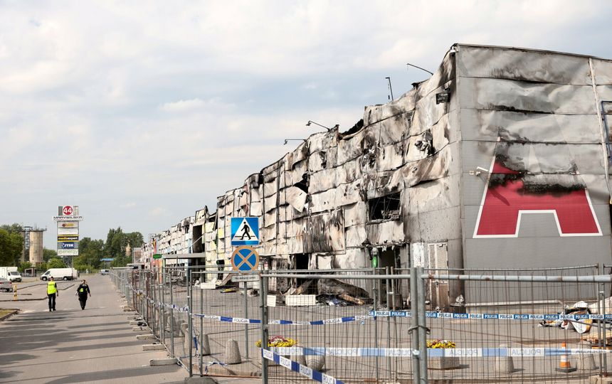 Pożar przy Marywilskiej 44