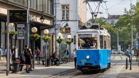 Zabytkowy tramwaj we Wrocławiu