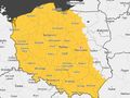 Mapa zagrożeń burz
