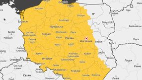 Mapa zagrożeń burz