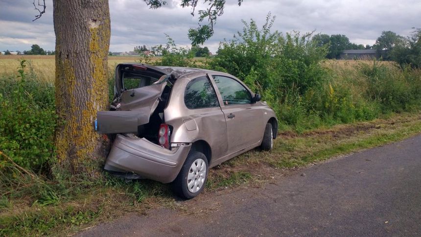Wypadek w Racicach pod Kruszwicą
