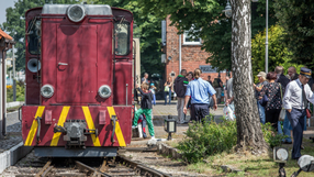 zabytkowa kolejka wąskotorowa