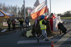 Protest Rolników
