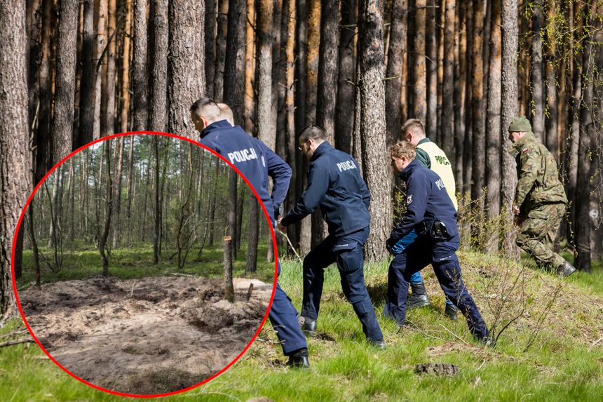 Rakieta spadła pod Bydgoszczą