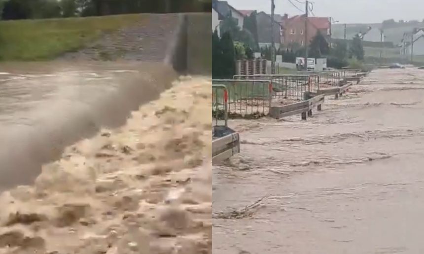 ulewy na południu