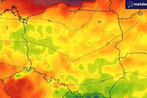 Pogodowa mapa Polski