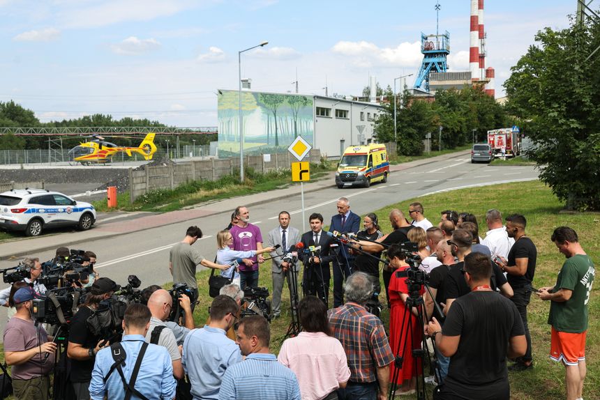 Akcja w kopalni Rydułtowy
