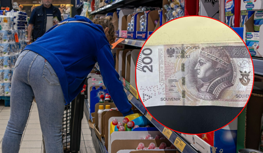Próbowała zapłacić fałszywym banknotem