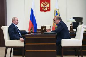 Narada Putina z szefem FSB Bortnikowem
