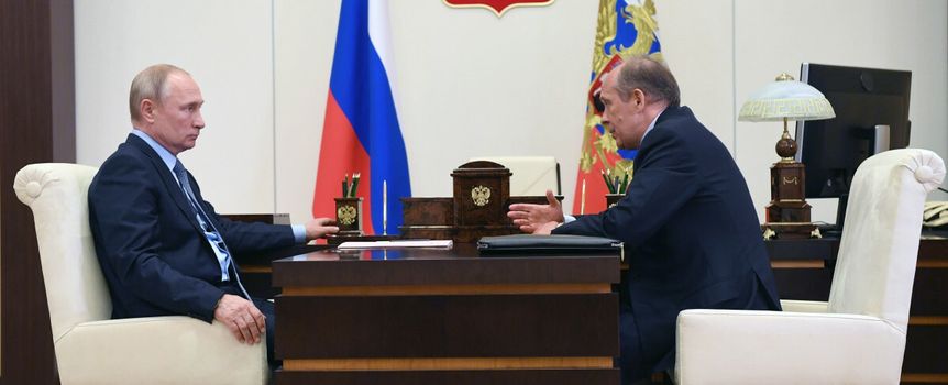 Narada Putina z szefem FSB Bortnikowem