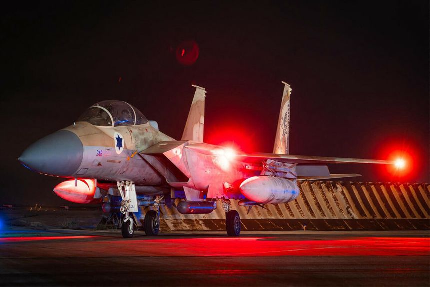 atak izraela na iran