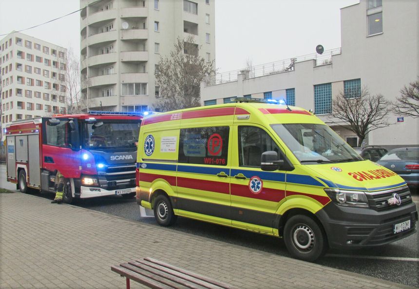 Straż Pożarna i karetka pogotowia