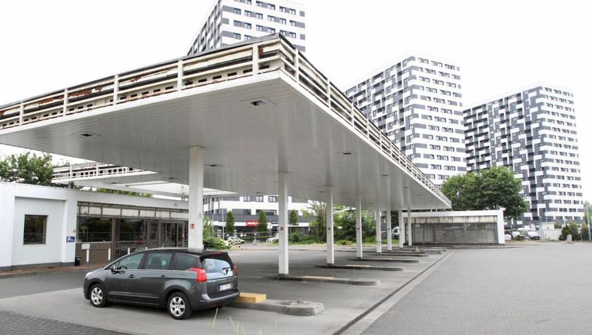 Stacja Shell przy ul. Ostrobramskiej