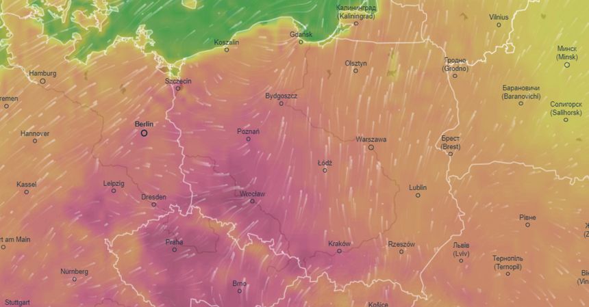 Mapa pogodowa