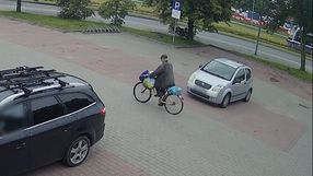 Mężczyzna na rowerze