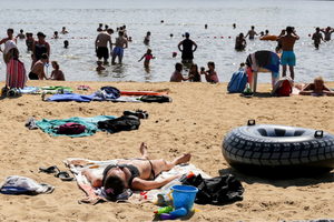 Plaża nad Rusałką w Poznaniu