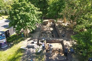 Prace archeologiczne w parku im. Karola Marcinkowskiego