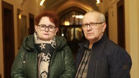  Iwona i Kazimierz Antczakowie, rodzice zmarłej Pauliny