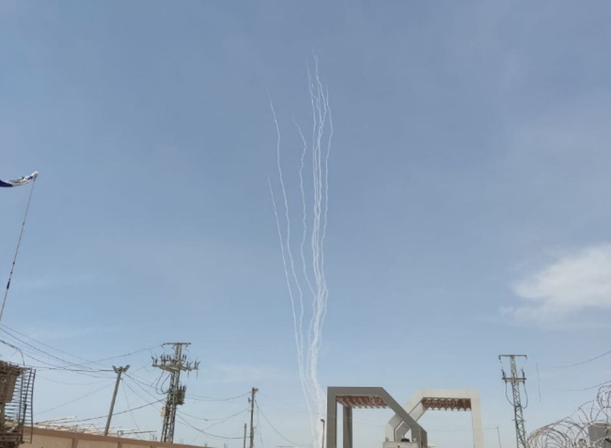 Rakiety wystrzelone na Izrael