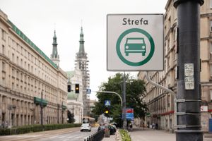 znak strefy czystego transportu