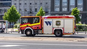 Pożar wieżowca w Warszawie