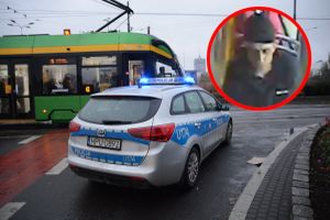 Radiowóz i tramwaj