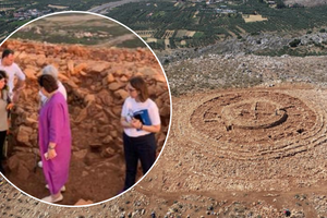Odkrycie archeologiczne na Krecie