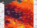 mapa zagrożenia pożarowego lasów