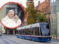 Jan Paweł II i tramwaj w Bydgoszczy