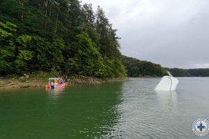 Wypadek na Jeziorze Solińskim