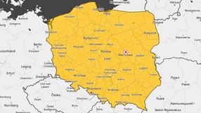 Mapa ostrzeżeń IMGW